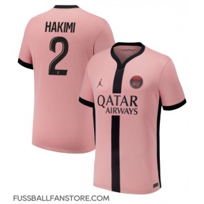 Paris Saint-Germain Achraf Hakimi #2 Replik 3rd trikot 2024-25 Kurzarm